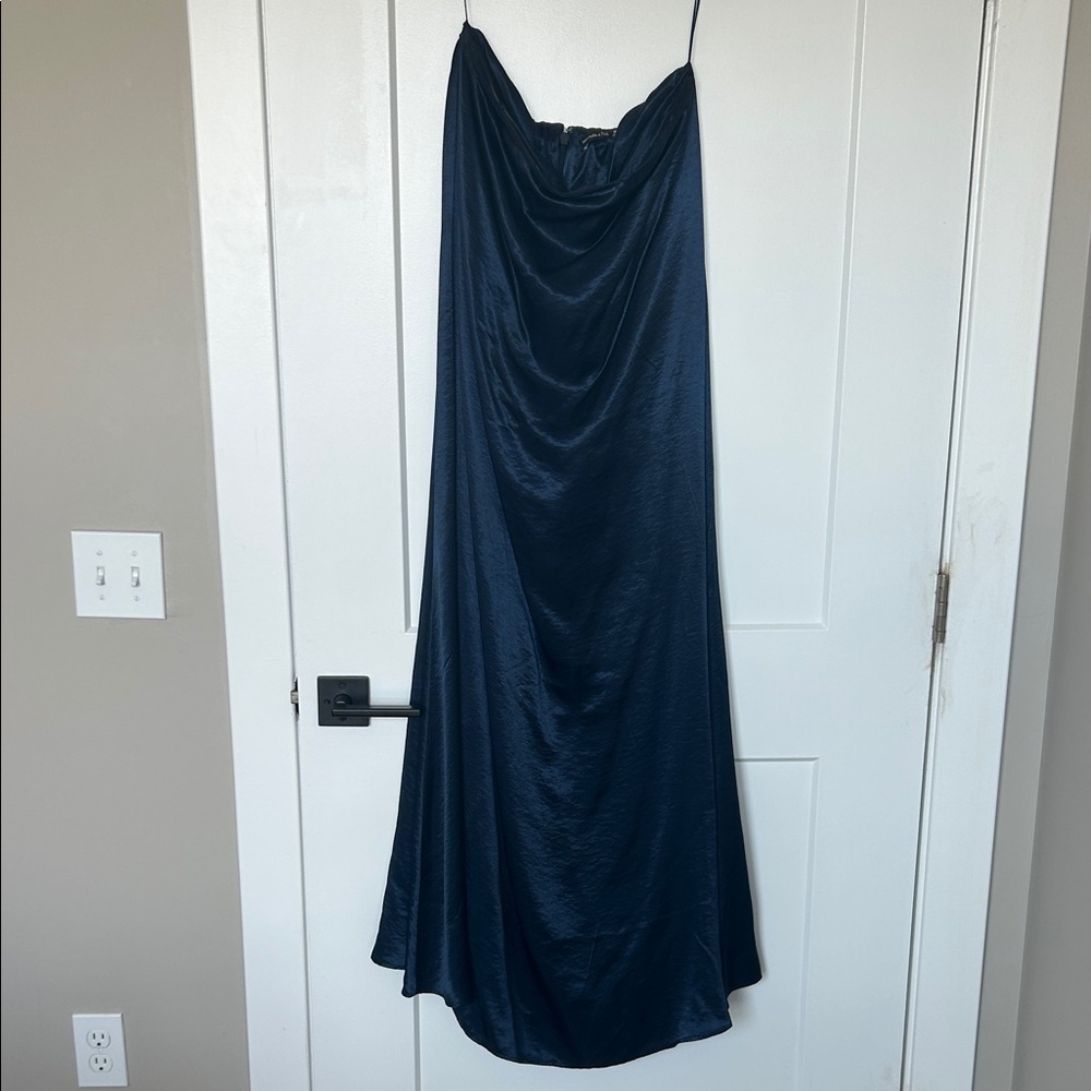 Abercrombie & Fitch Dark Blue Maxi Skirt